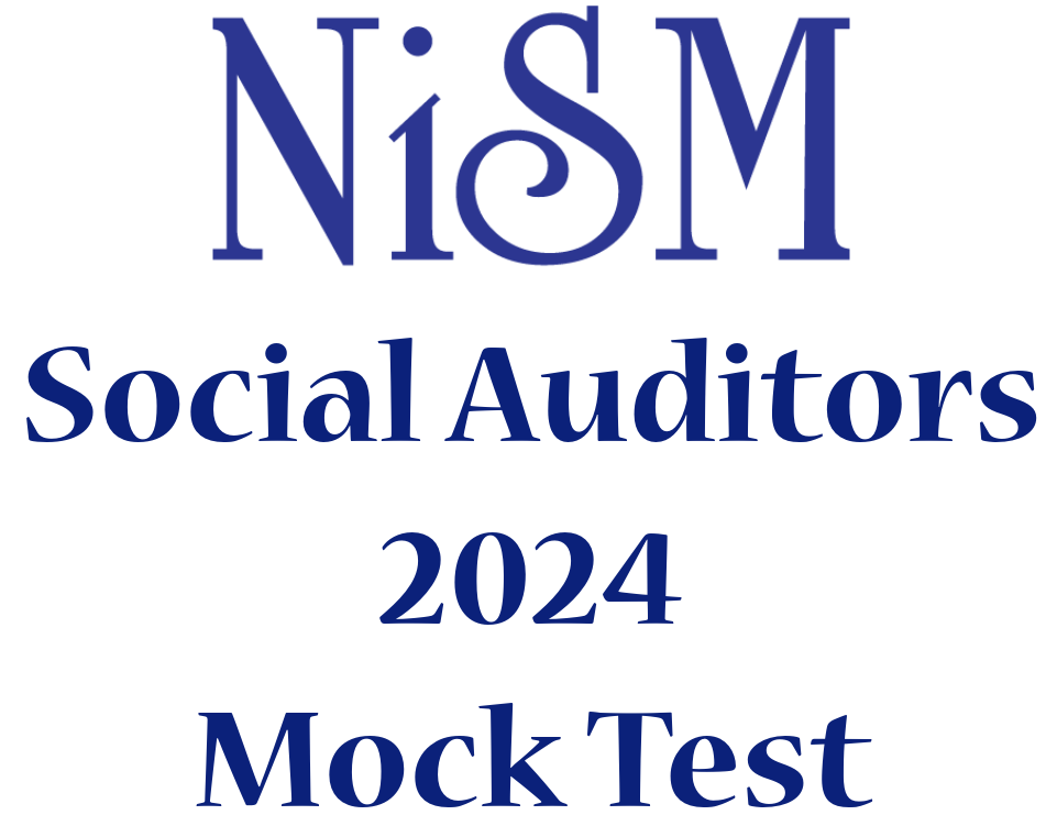 SOCIAL AUDITORS MOCK TESTS (10 SETS) (PAID)(Launching Soon....)